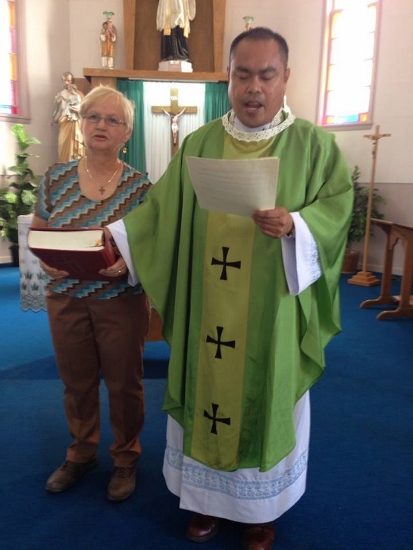 Father Juan becomes Pastor of St. Francois Xavier